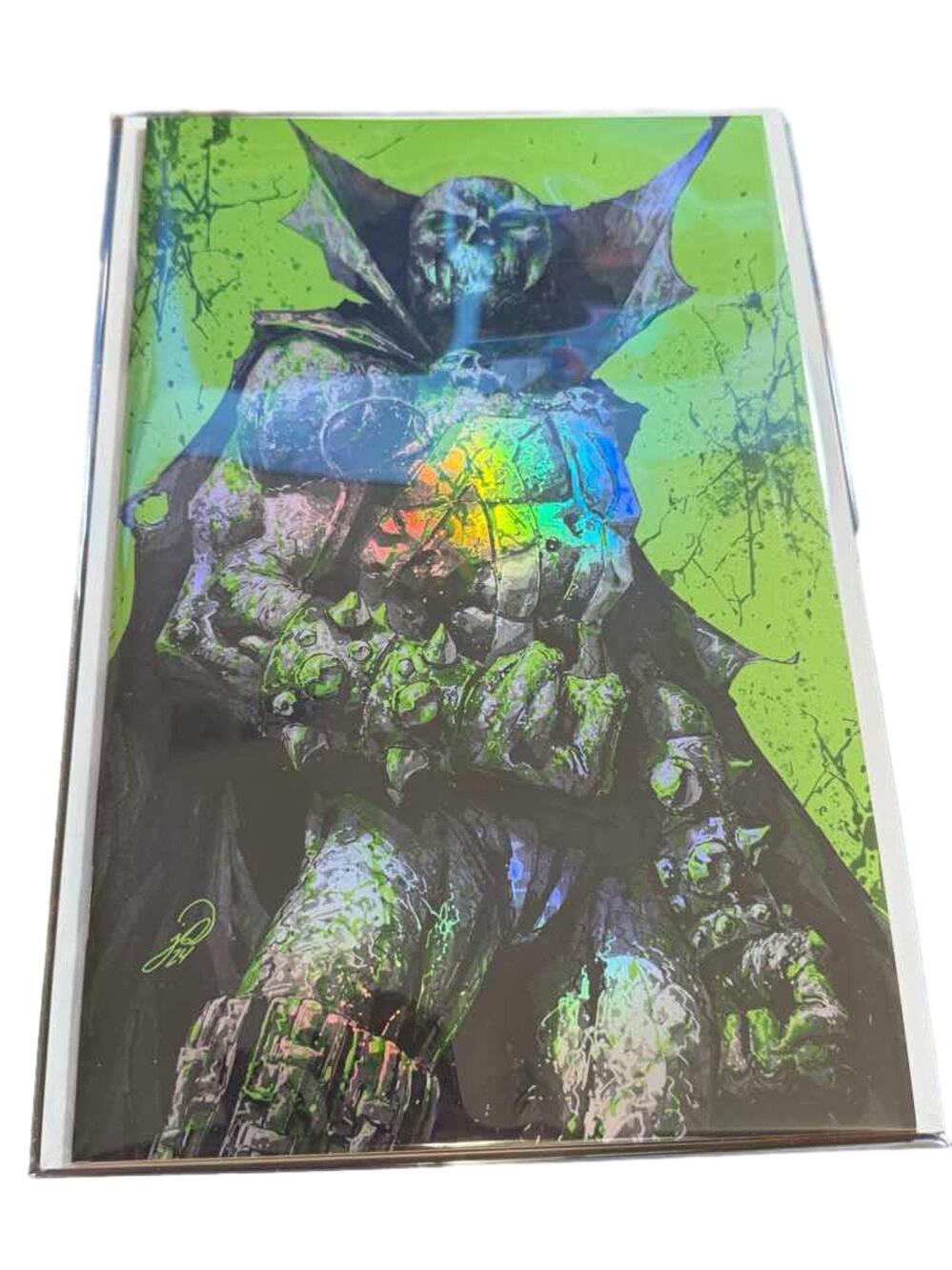 Spawn Sketchbook Vol 2 Johnny Desjardins Green Foil NYCC 2024